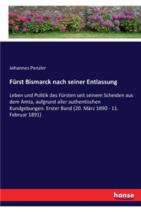 Fürst Bismarck nach seiner Entlassung