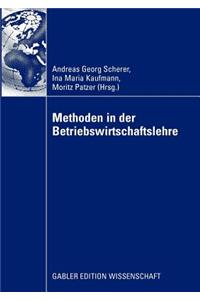 Methoden in der Betriebswirtschaftlehre
