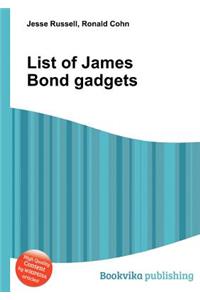 List of James Bond Gadgets