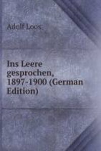 Ins Leere gesprochen