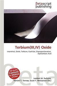 Terbium(iii, IV) Oxide