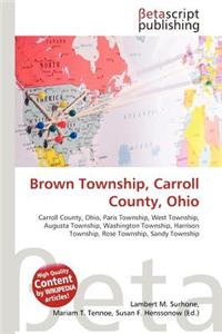 Brown Township, Carroll County, Ohio