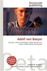 Adolf Von Baeyer