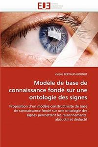 Modèle de base de connaissance fondé sur une ontologie des signes