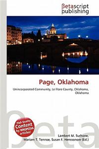 Page, Oklahoma
