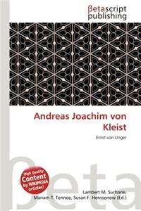 Andreas Joachim Von Kleist