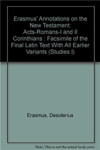 Erasmus' Annotations on the New Testament