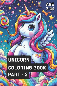 Unicorn Coloring book - Part 2