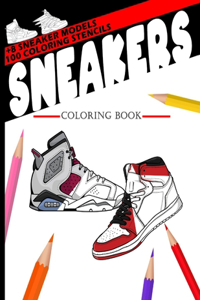 Sneakers Coloring Book