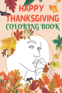 Happy Thanksgiving Coloring Book