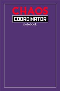 Chaos Coordinator Notebook