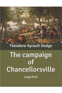 The campaign of Chancellorsville