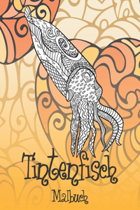 Tintenfisch - Malbuch