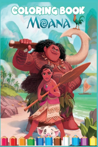 Moana Coloring Book