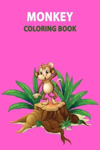 Monkey Coloring Book