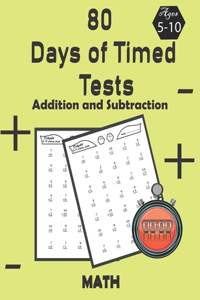 Addition and subtraction Timed Test