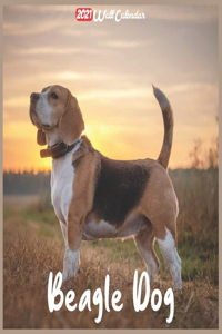 Beagle Dog 2021 Wall Calendar