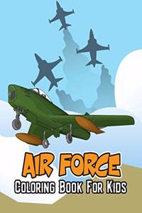 Air Force Coloring Book for Kids