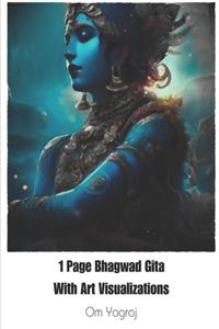 1 Page Bhagwad Gita With Art Visualizations