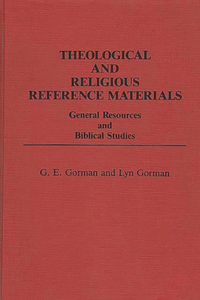 Theological and Religious Reference Materials