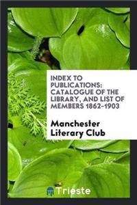 Index to Publications