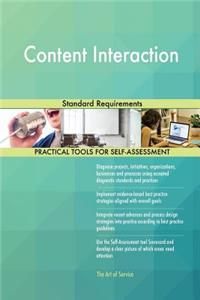 Content Interaction Standard Requirements