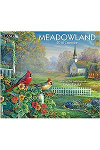 Meadowland 2018 Calendar (Deluxe Wall)