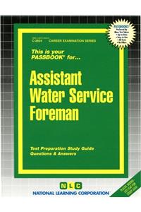 Assistant Water Service Foreman