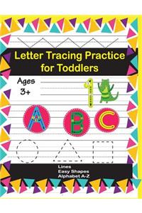 Letter Tracing Practice for Toddlers