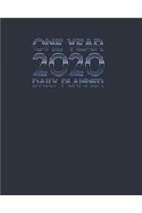 2020 One Year Daily Planner