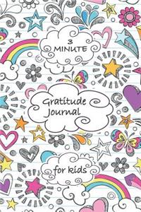 3 Minute Gratitude Journal for Kids