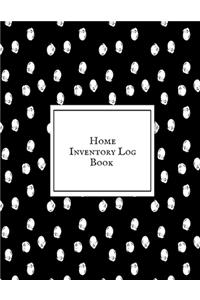 Home Inventory Log Book
