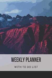 Weekly Planner with To Do List