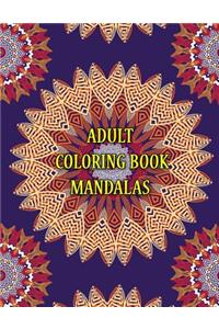 Adult Coloring Book Mandalas