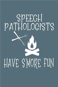Speech Pathologists Have S'More Fun