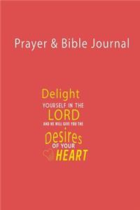 Prayer & Bible Journal