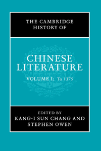 Cambridge History of Chinese Literature 2 Volume Paperback Set