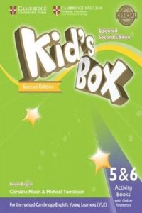 Kid's Box Updated L5 and L6 Activity Book with Online Resources Turkey Special Edition