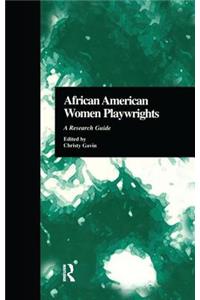 African American Women Playwrights