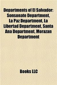 Departments of El Salvador