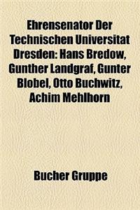Ehrensenator Der Technischen Universitt Dresden
