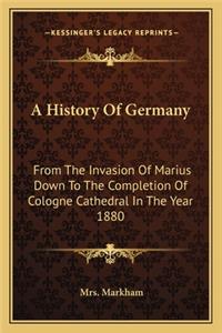 A History Of Germany