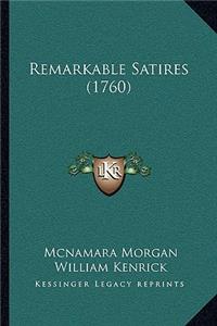 Remarkable Satires (1760)