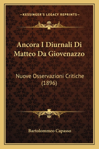 Ancora I Diurnali Di Matteo Da Giovenazzo