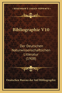 Bibliographie V10