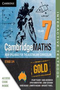 Cambridge Mathematics GOLD NSW Syllabus for the Australian Curriculum Year 7 Digital (Card)