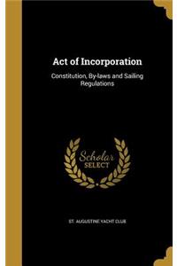 Act of Incorporation