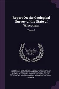 Report on the Geological Survey of the State of Wisconsin; Volume 1