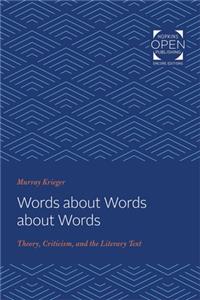 Words about Words about Words