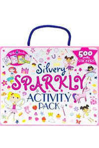 Silvery Sparkly Activity Pack: With 4 Books and 500 Pretty Stickers